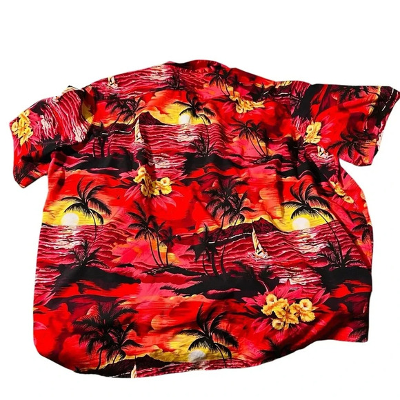 Design in Italy men's size 4XL Hawaiian button down shirt - Picture 2 of 5